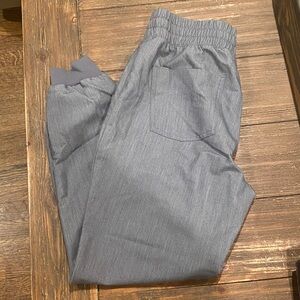 Figs Technical Collection Gray Zamora Joggers Scrubs Pants Women's Size Small